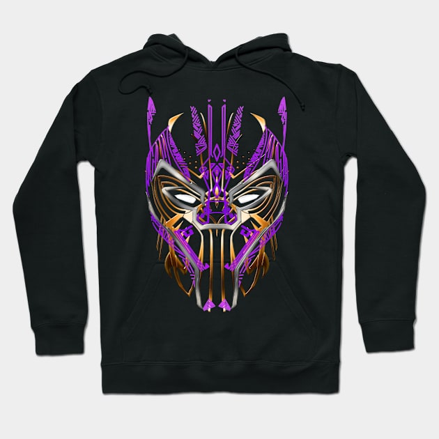 BLACK PANTHER REMIX: GOLDEN GLOW Hoodie by Jokerisback